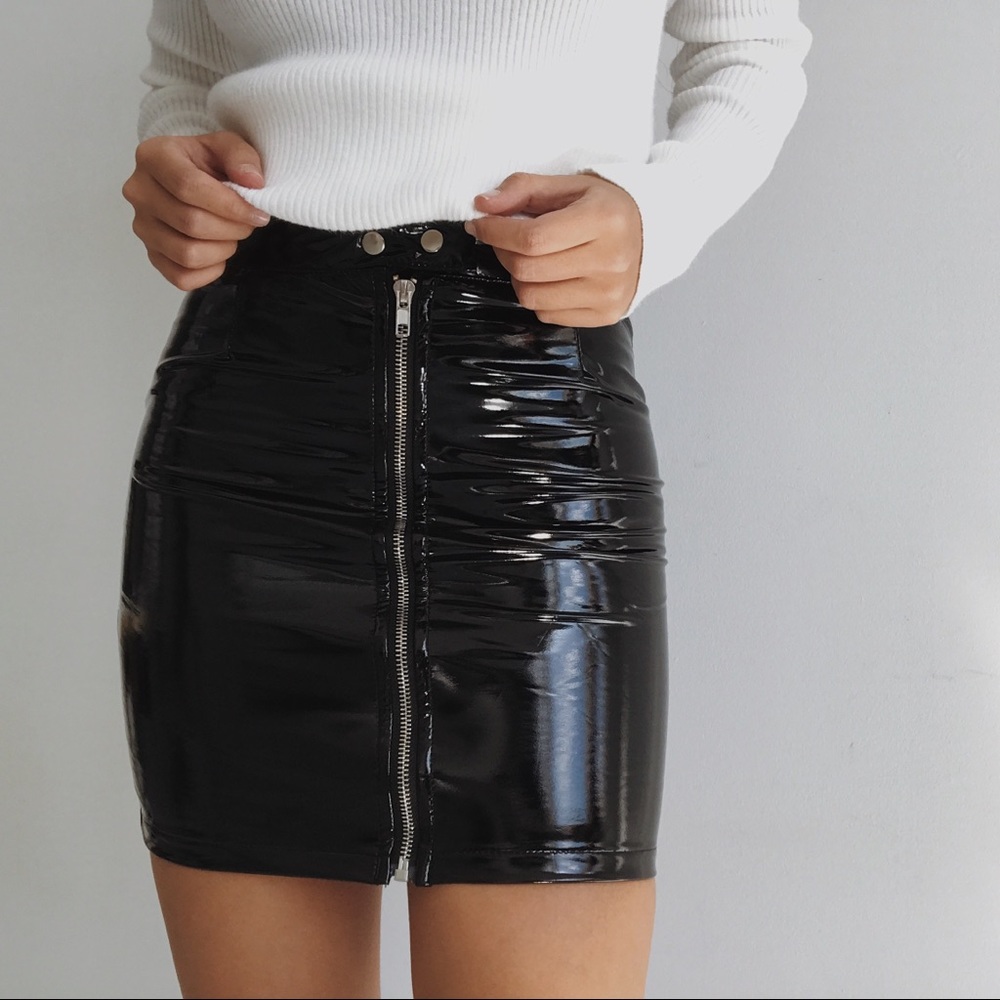 Leather Skirt